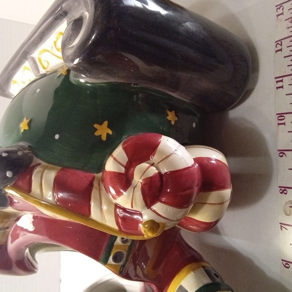 Debbie Mumms Vintage Sakura Santas Cookie Jar - Picture 12 of 12